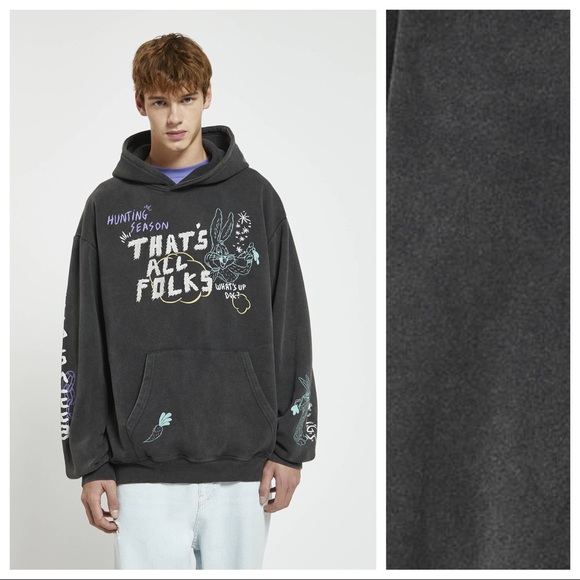 Pull and bear looney tunes sweatshirt Clearance
